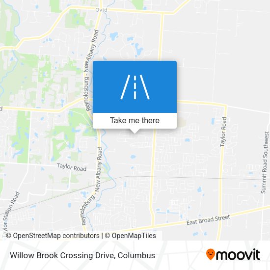 Mapa de Willow Brook Crossing Drive