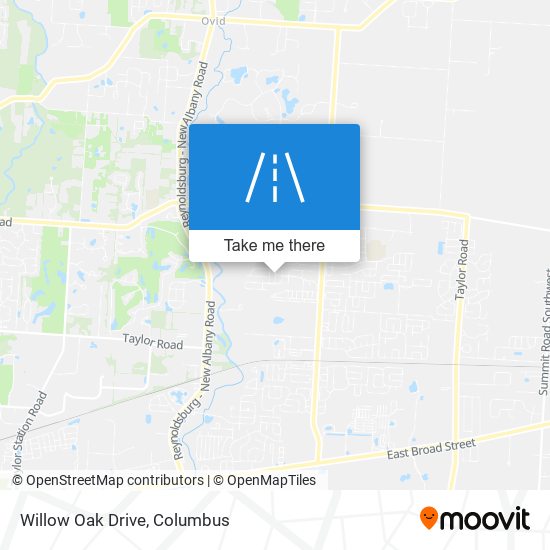 Mapa de Willow Oak Drive