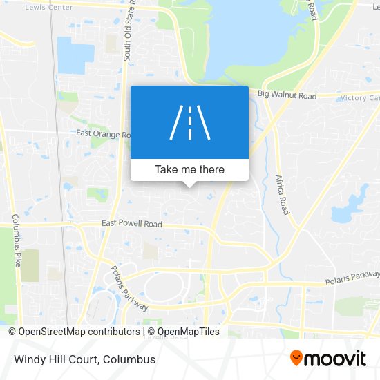 Mapa de Windy Hill Court
