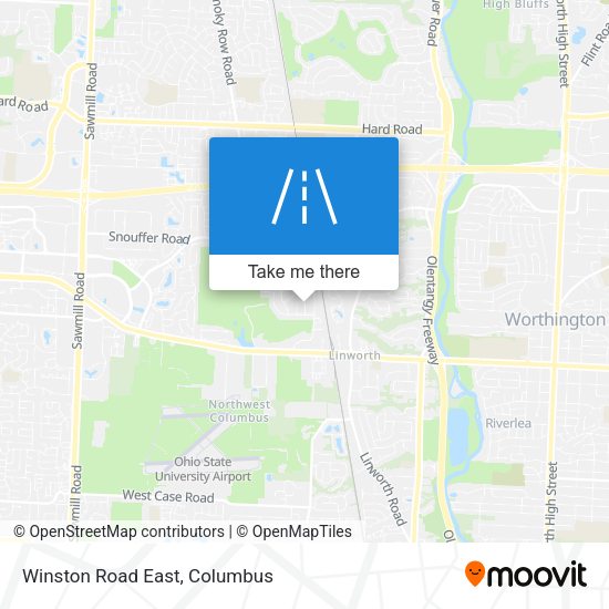 Mapa de Winston Road East