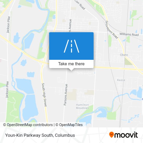 Youn-Kin Parkway South map