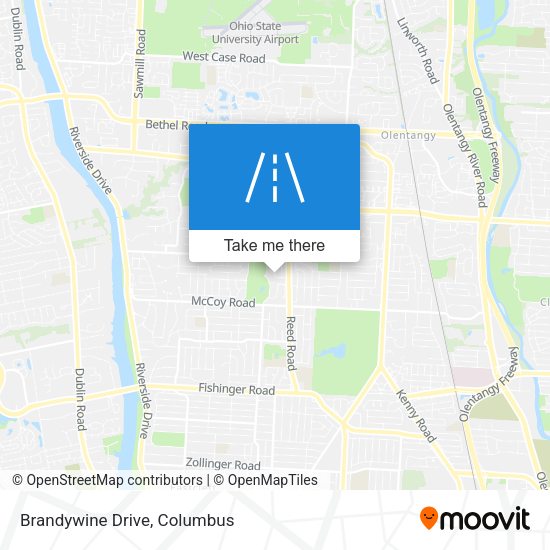 Mapa de Brandywine Drive