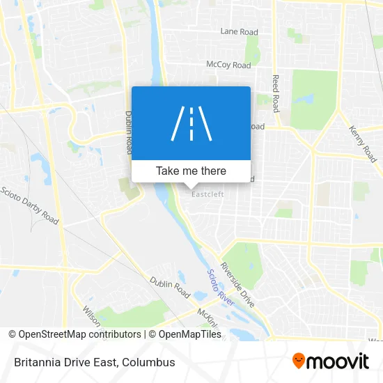 Mapa de Britannia Drive East