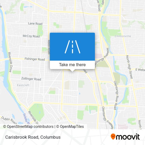 Mapa de Carisbrook Road