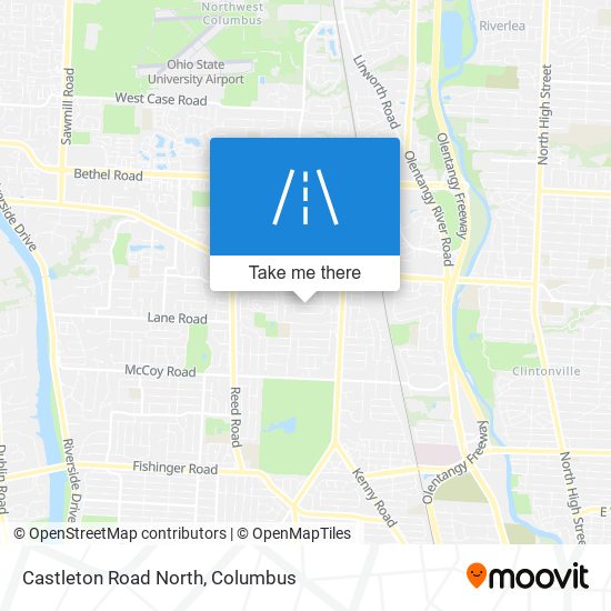 Castleton Road North map