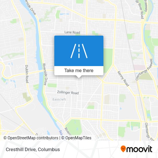 Mapa de Cresthill Drive