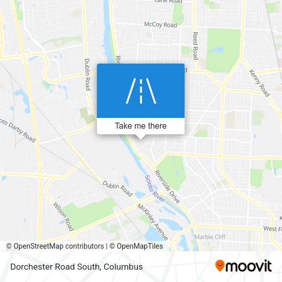 Dorchester Road South map