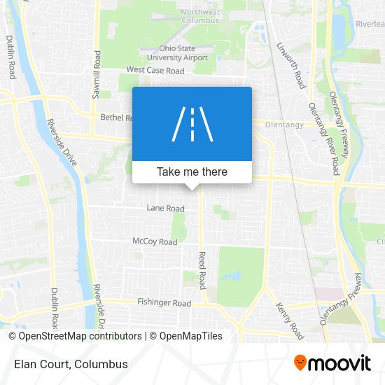 Mapa de Elan Court