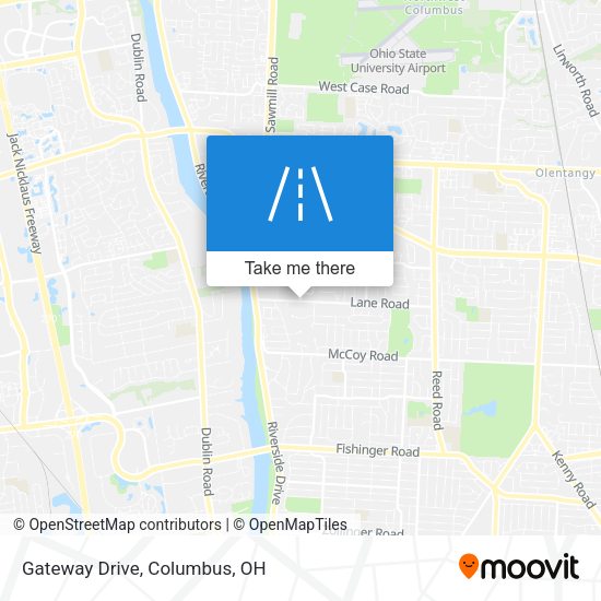 Mapa de Gateway Drive