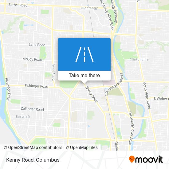 Mapa de Kenny Road