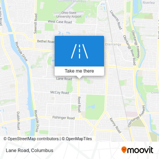 Mapa de Lane Road