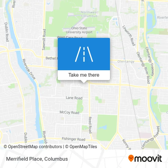 Merrifield Place map
