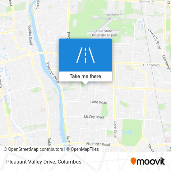 Pleasant Valley Drive map