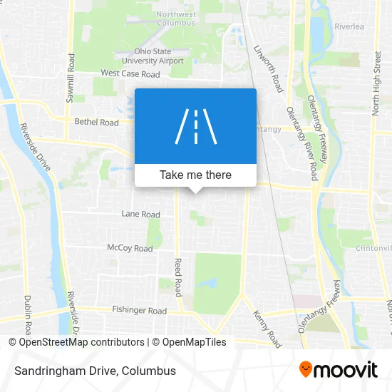 Sandringham Drive map
