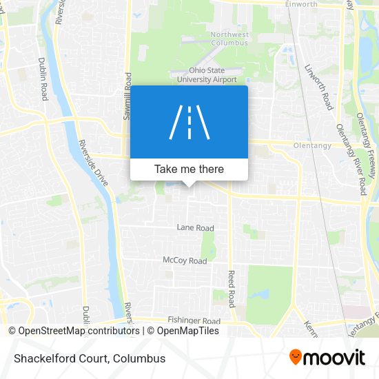 Shackelford Court map
