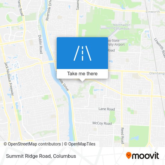 Summit Ridge Road map