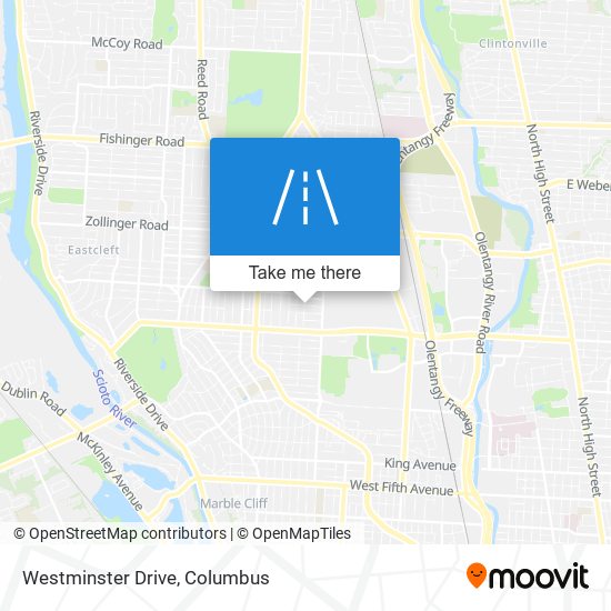 Mapa de Westminster Drive