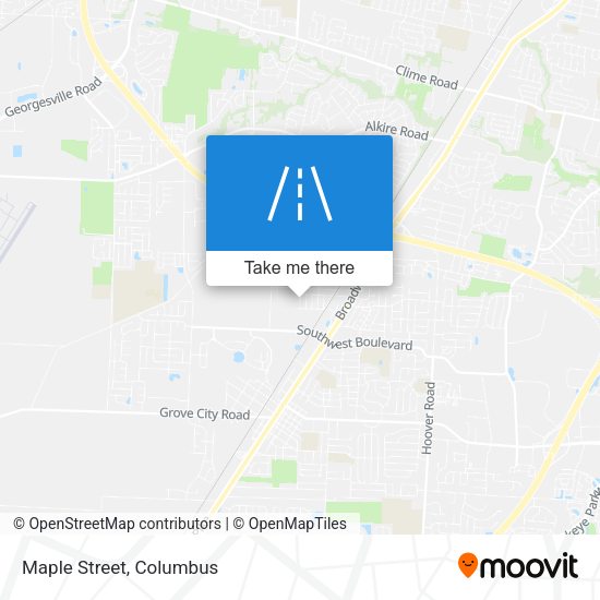 Mapa de Maple Street