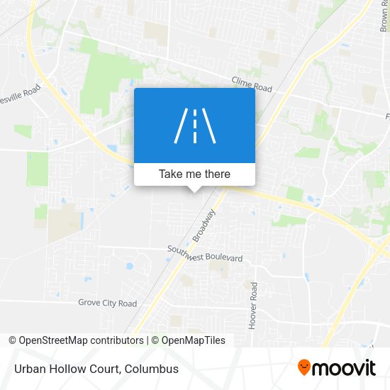 Urban Hollow Court map