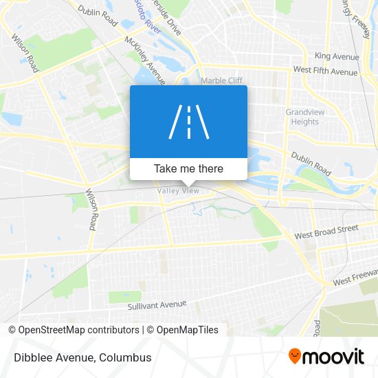 Mapa de Dibblee Avenue