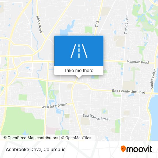 Ashbrooke Drive map