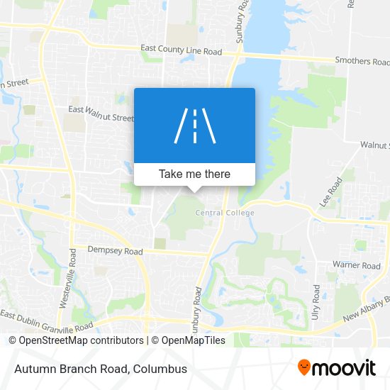 Mapa de Autumn Branch Road