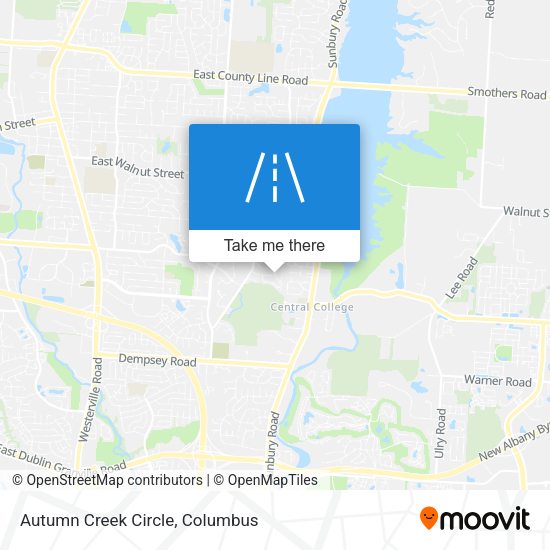 Mapa de Autumn Creek Circle