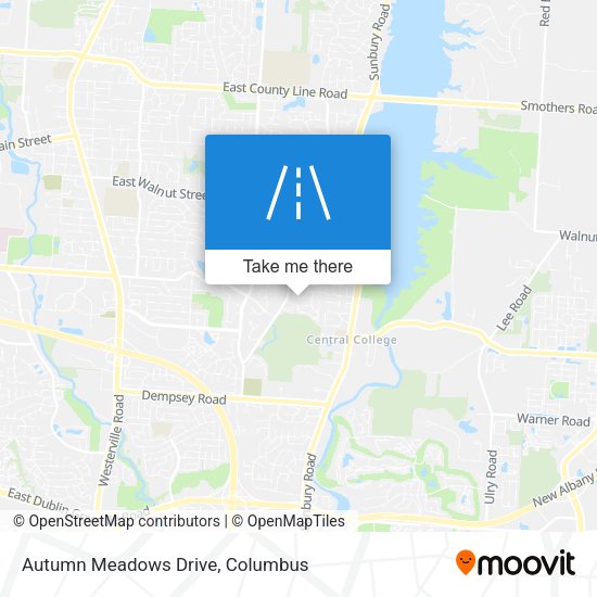 Mapa de Autumn Meadows Drive