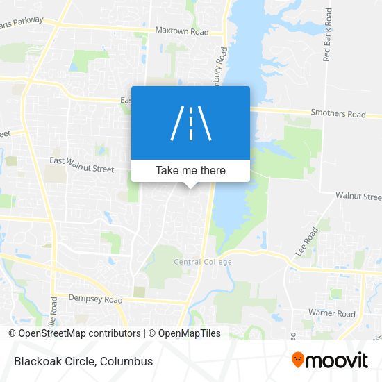Blackoak Circle map