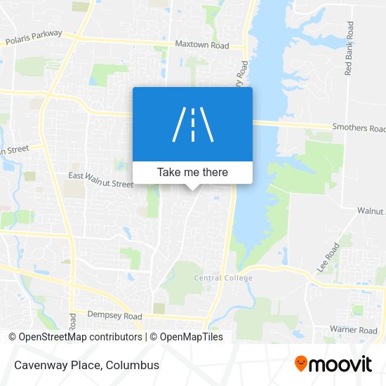 Mapa de Cavenway Place