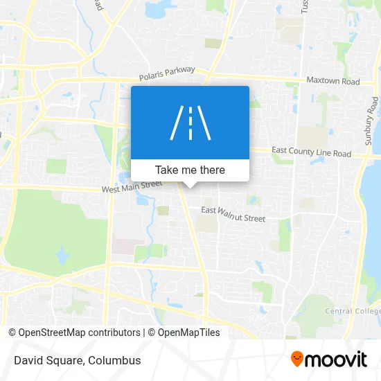 David Square map
