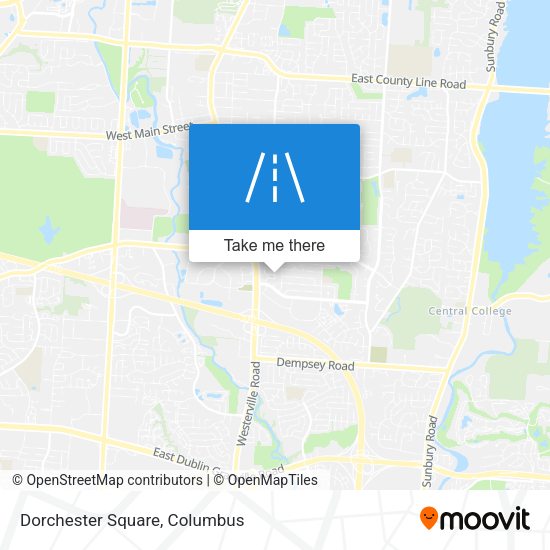 Mapa de Dorchester Square