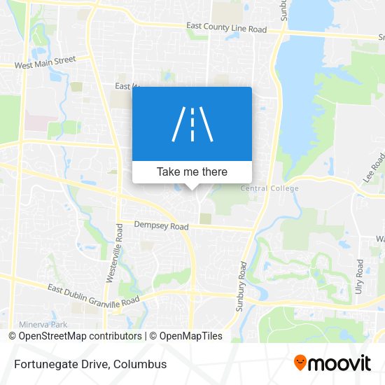 Fortunegate Drive map