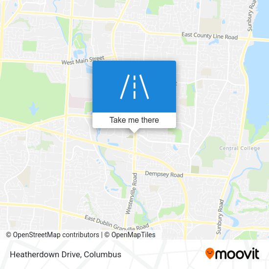 Mapa de Heatherdown Drive
