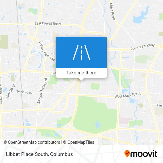 Libbet Place South map