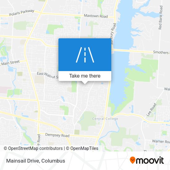 Mapa de Mainsail Drive