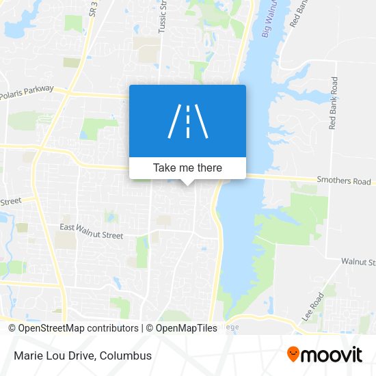 Marie Lou Drive map