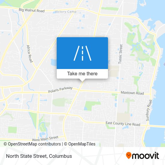 North State Street map