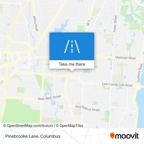 Mapa de Pinebrooke Lane