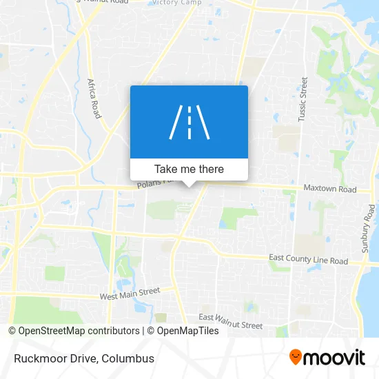 Ruckmoor Drive map