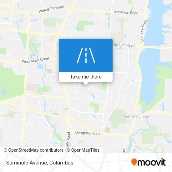 Mapa de Seminole Avenue