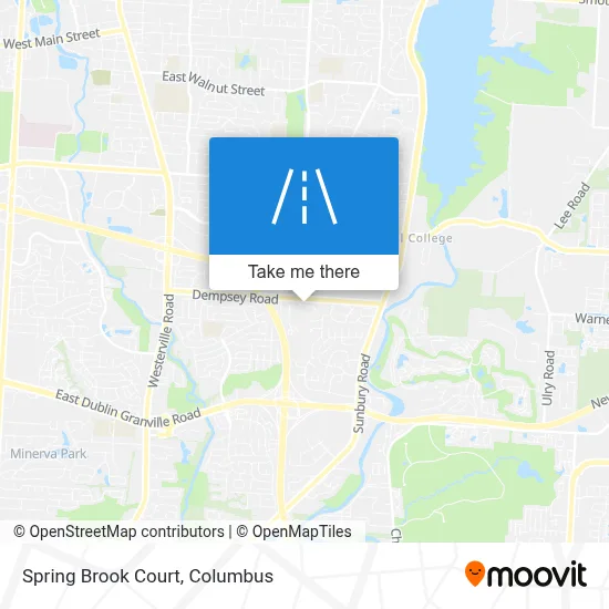 Spring Brook Court map