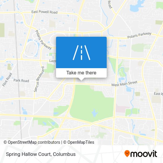 Mapa de Spring Hallow Court