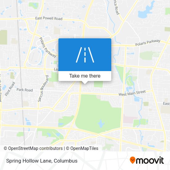 Mapa de Spring Hollow Lane