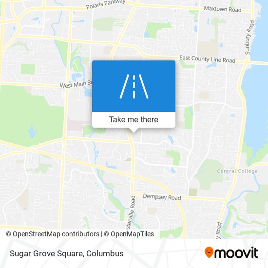 Sugar Grove Square map