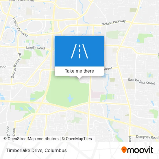 Timberlake Drive map