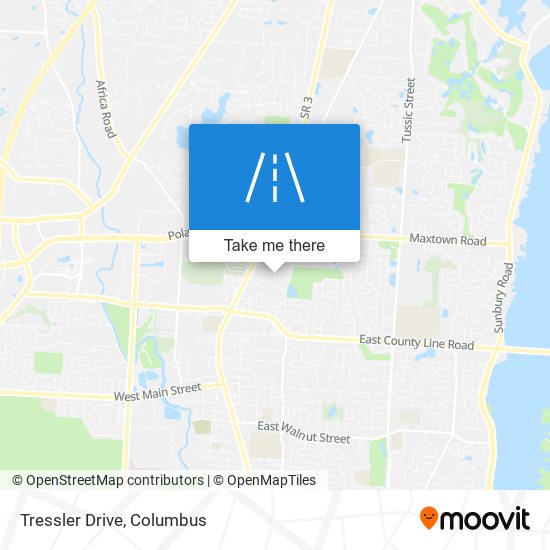 Tressler Drive map