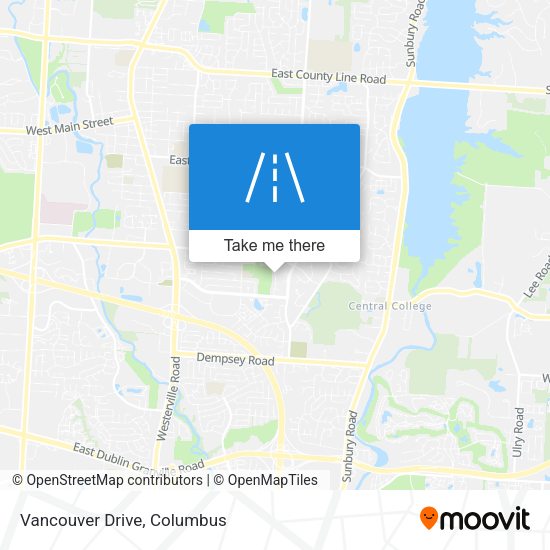 Mapa de Vancouver Drive