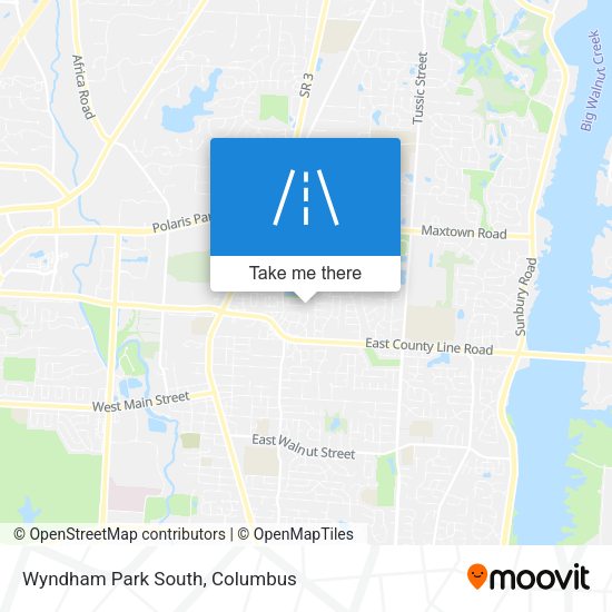 Wyndham Park South map
