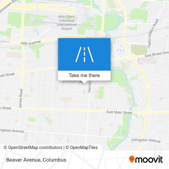 Mapa de Beaver Avenue